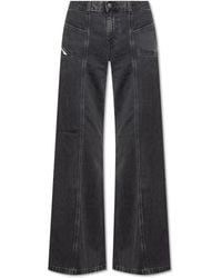 DIESEL - D-akii 068hn Flared Bootcut Jeans - Lyst