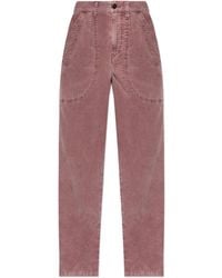 Isabel Marant - Corduroy Trousers 'Onyta' - Lyst