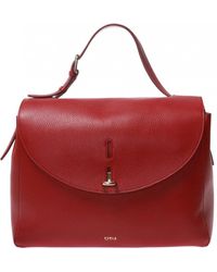 Furla 'net' Hand Bag - Red