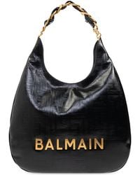 Balmain - Shoulder Bag 1945 Soft Large - Lyst