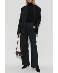 Ami Paris - Wool Turtleneck With Embroidered Logo - Lyst