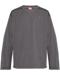 DIESEL - T-Shirt 'T-Crahor-Boxt-Ls-T1' - Lyst