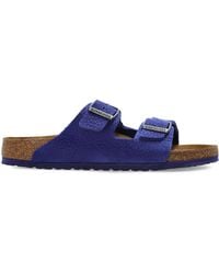 Birkenstock - "Arizona Bs" Slides - Lyst