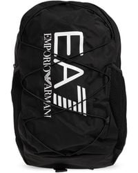 EA7 - Backpack With Printed Logo - Lyst