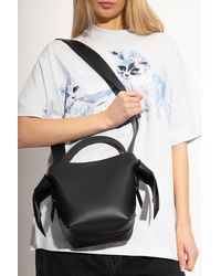 Acne Studios - 'musubi Mini' Leather Shoulder Bag, - Lyst