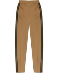 Moncler - Trousers With Side Stripes - Lyst