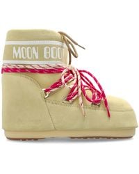 Moon Boot - 'Icon Low Suede' Snow Boots - Lyst