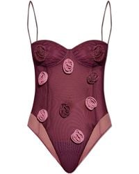 Oséree - One-Piece Swimsuit With Lurex Thread - Lyst