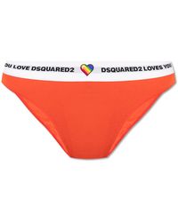 DSquared² - Briefs With Logo - Lyst