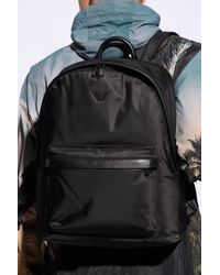 Emporio Armani - The 'Sustainability' Collection Backpack - Lyst