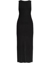 Rag & Bone Rosalind Sleeveless Cotton & Linen Trapeze Dress in White | Lyst