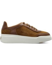 Max Mara - Suede Sports Shoes - Lyst