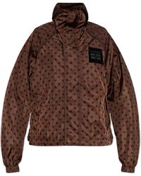 Ganni - Jacket With Hood - Lyst