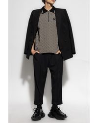 Balmain - Polo With Monogram - Lyst