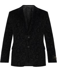 Etro - Blazer With A Single Vent - Lyst