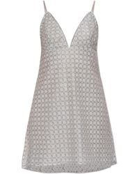 ROTATE BIRGER CHRISTENSEN - Dress With Shimmering Appliqués - Lyst
