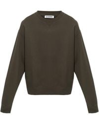 Jil Sander - Sweatshirt With Printed Logo - Lyst
