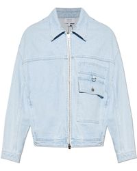 Maison Kitsuné - Denim Jacket - Lyst