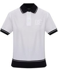 Dolce & Gabbana - Polo With Logo - Lyst