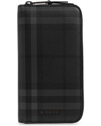 Burberry - Wallet With Logo - Lyst