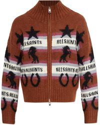 AllSaints - Cardigan 'Epona' - Lyst