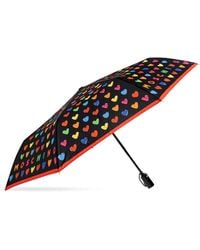 Moschino - Folding Umbrella With Colorful Print - Lyst