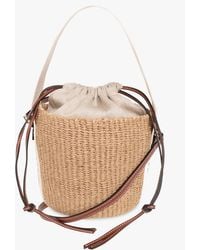 Chloé - 'Woody Small' Bucket Shoulder Bag - Lyst