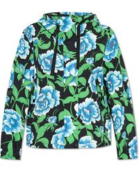 KENZO - Jacket With Floral Motif - Lyst