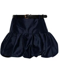 Self-Portrait - Skort With Belt - Lyst