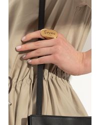 Loewe - Ring With Logo - Lyst