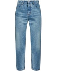 Ami Paris - Tapered Leg Jeans - Lyst