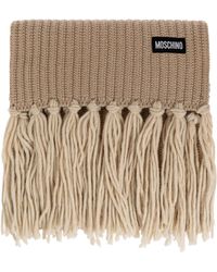 Moschino - Scarf With Fringes - Lyst