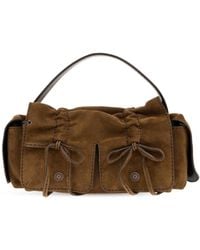 Acne Studios - Suede Handbag - Lyst