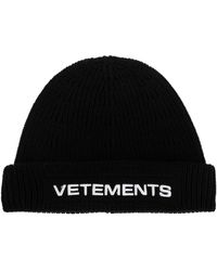 Vetements - Beanie With Logo - Lyst