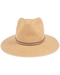 Melissa Odabash - Hat With Shimmering Appliqués - Lyst