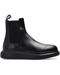 Alexander McQueen - Flagship Sole Chelsea Boots - Lyst