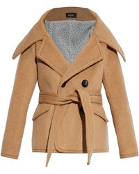 DSquared² - Wool Coat - Lyst