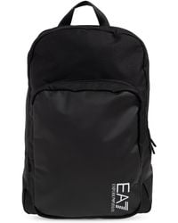 EA7 - Backpack With Printed Logo - Lyst