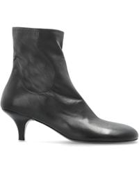 Marsèll - Leather Ankle Boots With Heel - Lyst