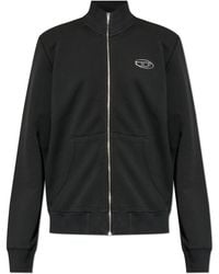 DIESEL - Sweatshirt 'S-Ginn-Zip-Iod' - Lyst