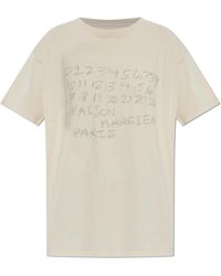 Maison Margiela - T-Shirt With Logo - Lyst