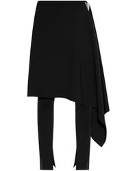 The Attico - Trousers With Decorative Front - Lyst