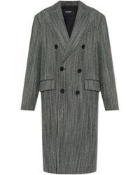 DSquared² - Wool Coat - Lyst