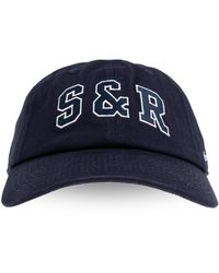 Sporty & Rich - Cotton Baseball Cap - Lyst