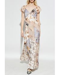 AllSaints - Lala Floral Patterned Dress - Lyst