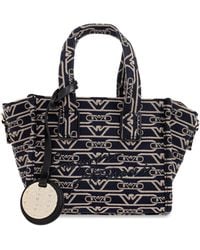 Emporio Armani - Monogram Handbag - Lyst