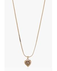 Gucci - Necklace With Heart Charm - Lyst