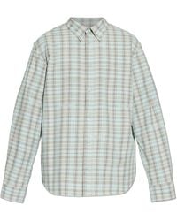 Off-White c/o Virgil Abloh - Checked Pattern Shirt - Lyst