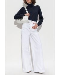 DSquared² - Wool Turtleneck With Logo - Lyst