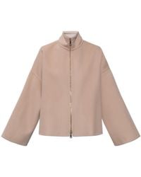 Fabiana Filippi - Wool Jacket With Side Slits - Lyst